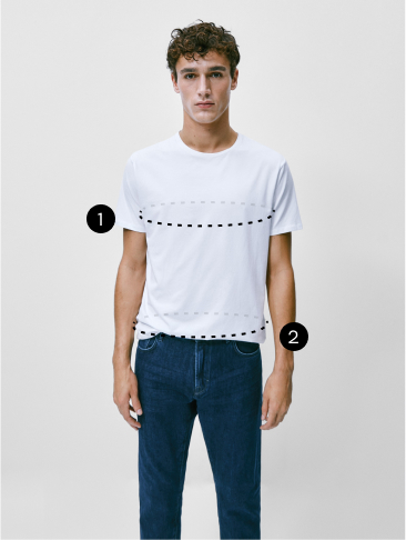 Üst beden vücut ölçüleri görseli